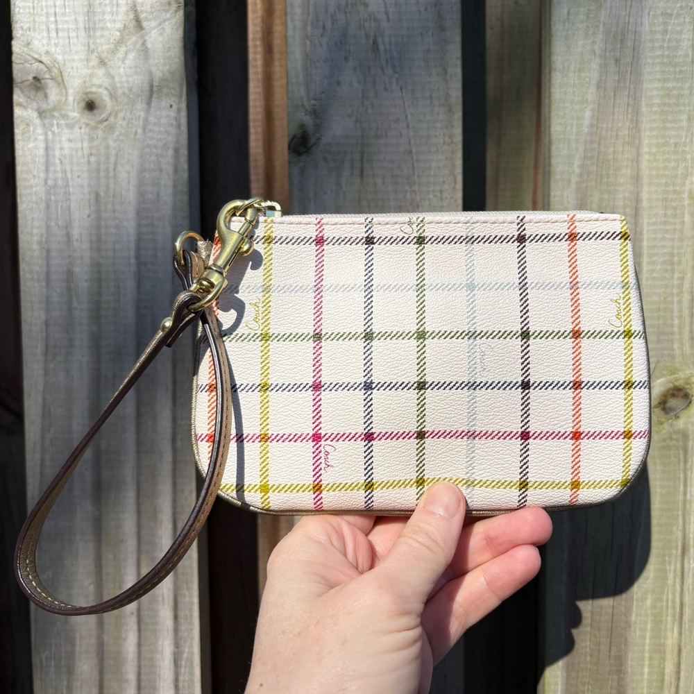 Coach Peyton Tattersall Wristlet